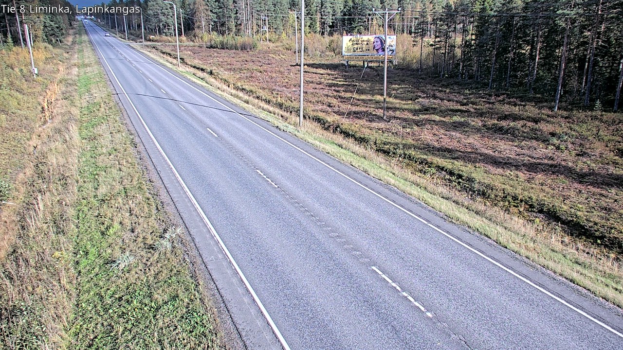 Kelikamerat Kuva Tie 8 Liminka, Lapinkangas, Liminka, Pohjois-Pohjanmaa