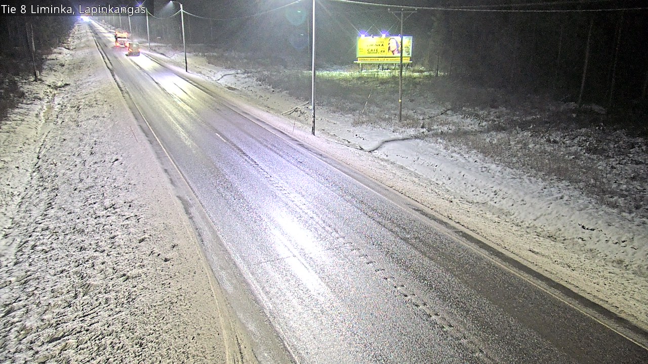 Weather Camera Image Väg 8 Liminka, Lapinkangas, Liminka, Pohjois-Pohjanmaa