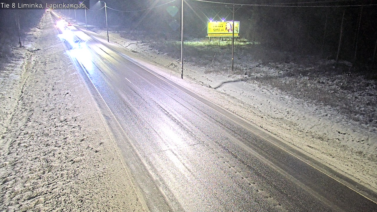 Weather Camera Image Road 8 Liminka, Lapinkangas, Liminka, Pohjois-Pohjanmaa