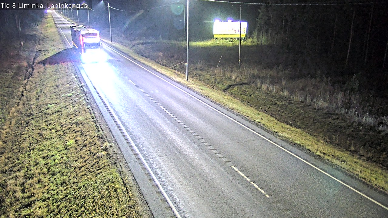 Kelikamerat Kuva Tie 8 Liminka, Lapinkangas, Liminka, Pohjois-Pohjanmaa