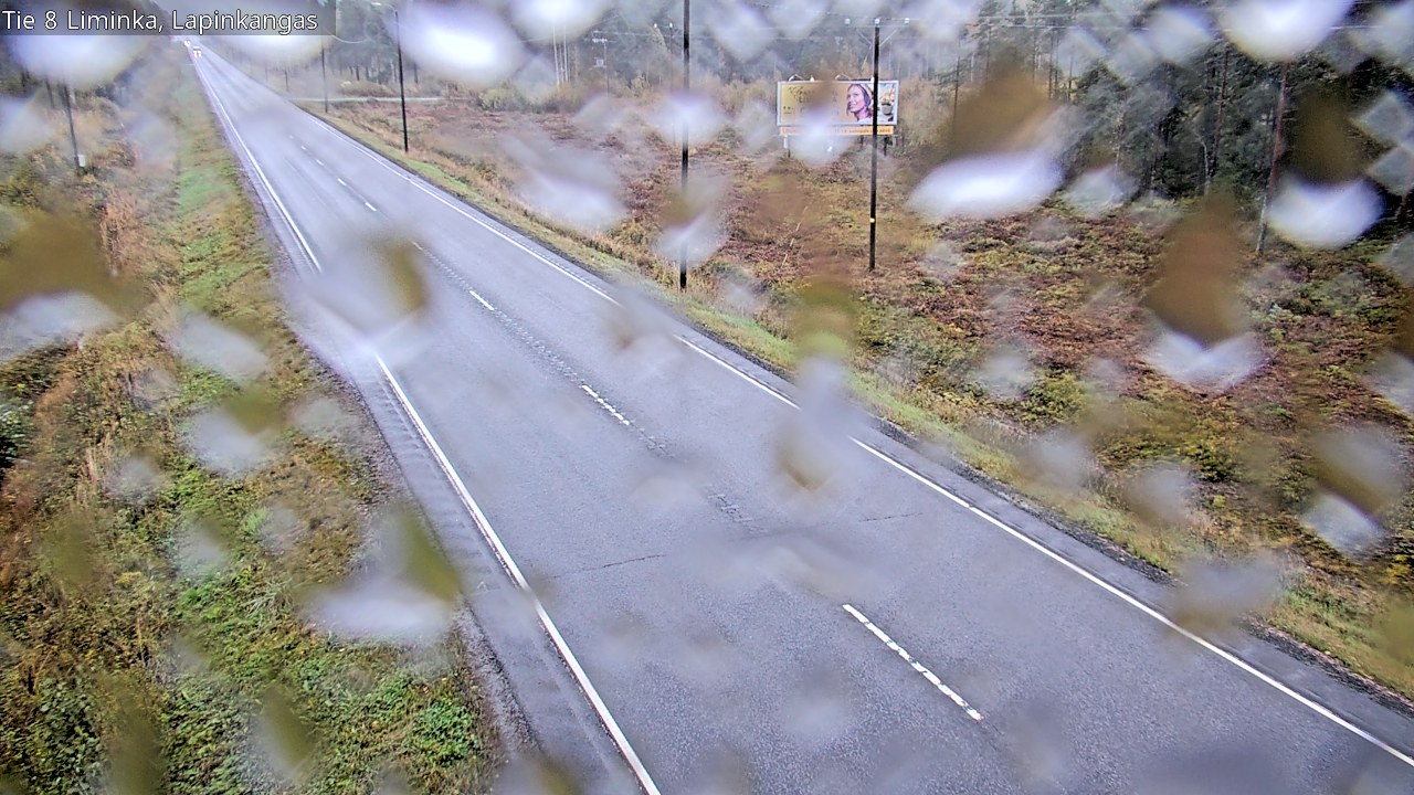 Weather Camera Image Road 8 Liminka, Lapinkangas, Liminka, Pohjois-Pohjanmaa