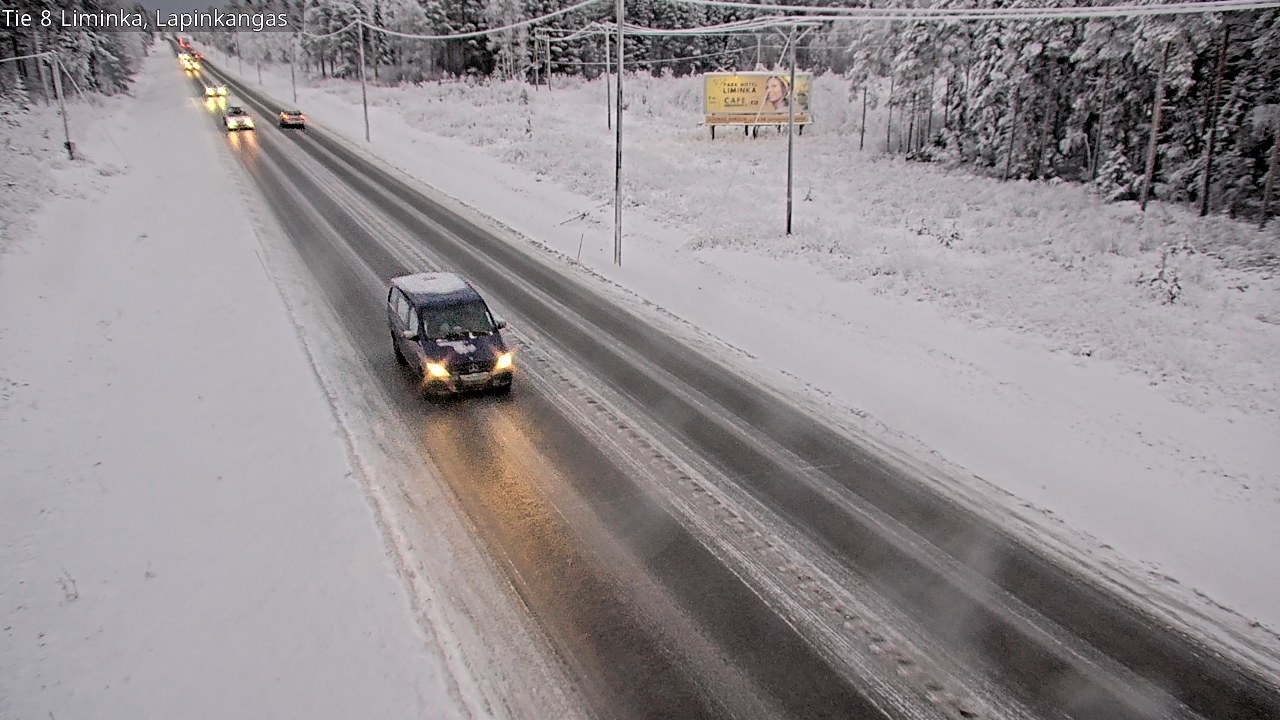Kelikamerat Kuva Tie 8 Liminka, Lapinkangas, Liminka, Pohjois-Pohjanmaa