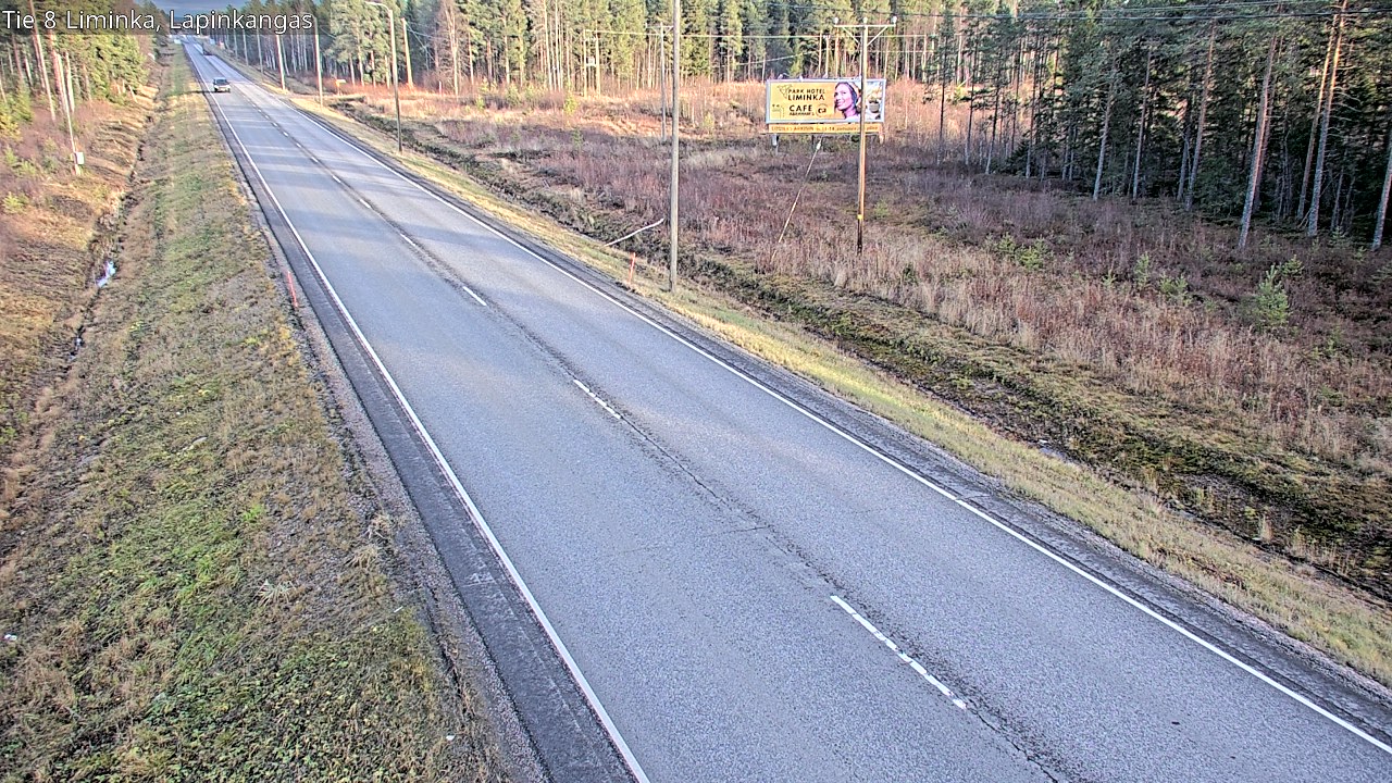 Kelikamerat Kuva Tie 8 Liminka, Lapinkangas, Liminka, Pohjois-Pohjanmaa