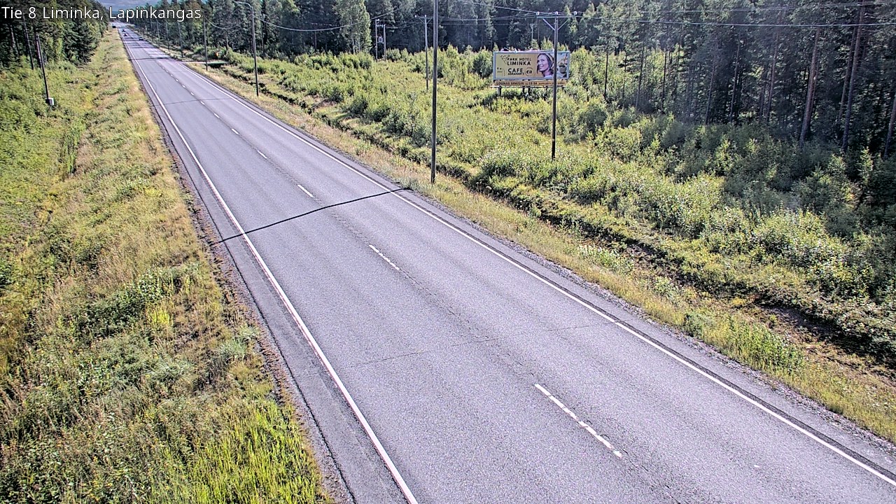 Kelikamerat Kuva Tie 8 Liminka, Lapinkangas, Liminka, Pohjois-Pohjanmaa