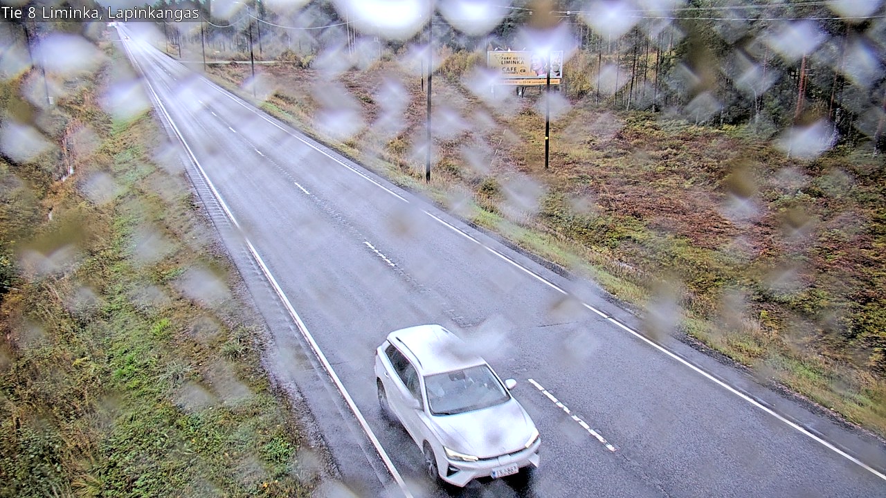 Weather Camera Image Road 8 Liminka, Lapinkangas, Liminka, Pohjois-Pohjanmaa
