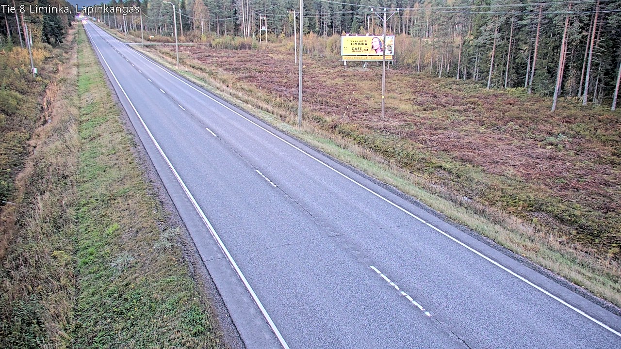 Kelikamerat Kuva Tie 8 Liminka, Lapinkangas, Liminka, Pohjois-Pohjanmaa