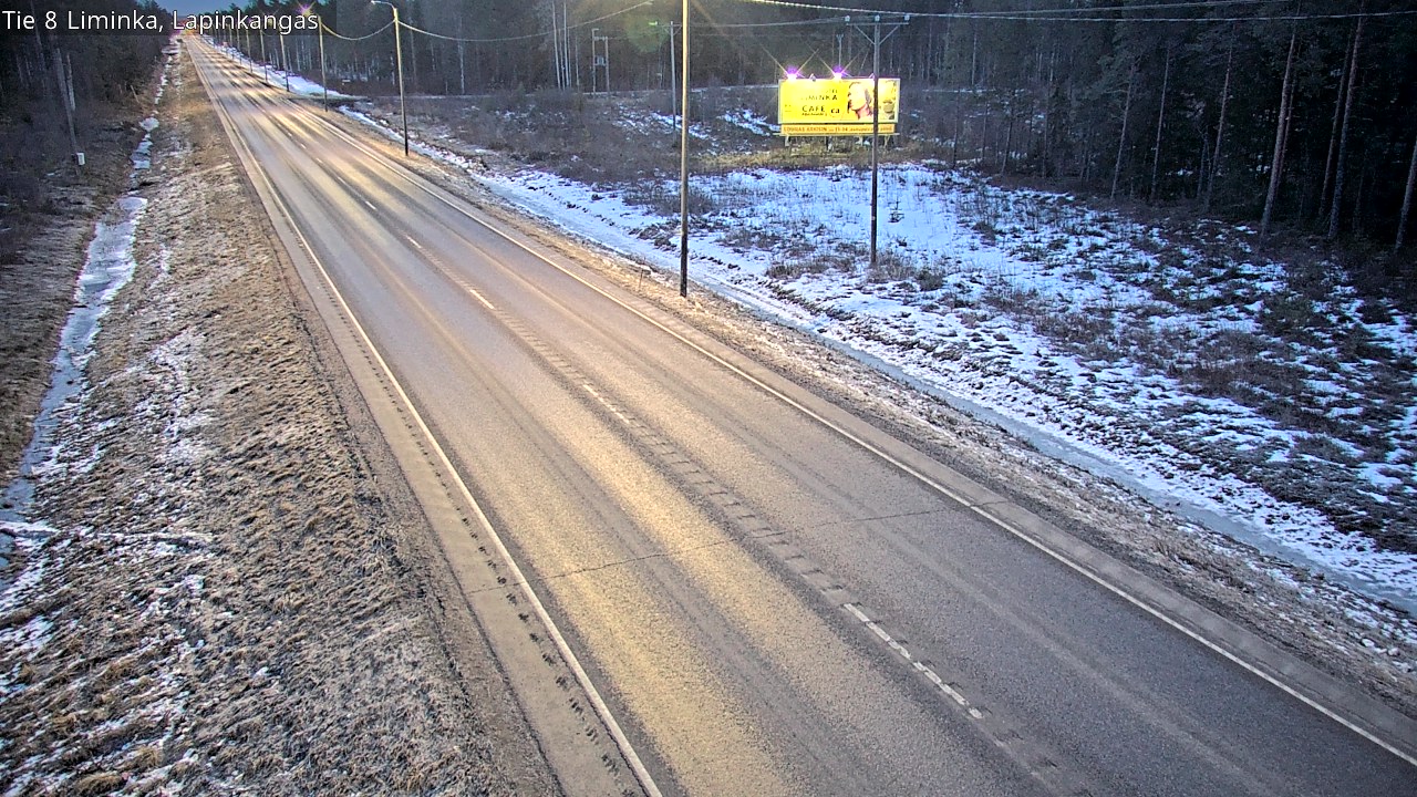 Kelikamerat Kuva Tie 8 Liminka, Lapinkangas, Liminka, Pohjois-Pohjanmaa