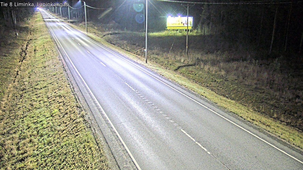 Kelikamerat Kuva Tie 8 Liminka, Lapinkangas, Liminka, Pohjois-Pohjanmaa