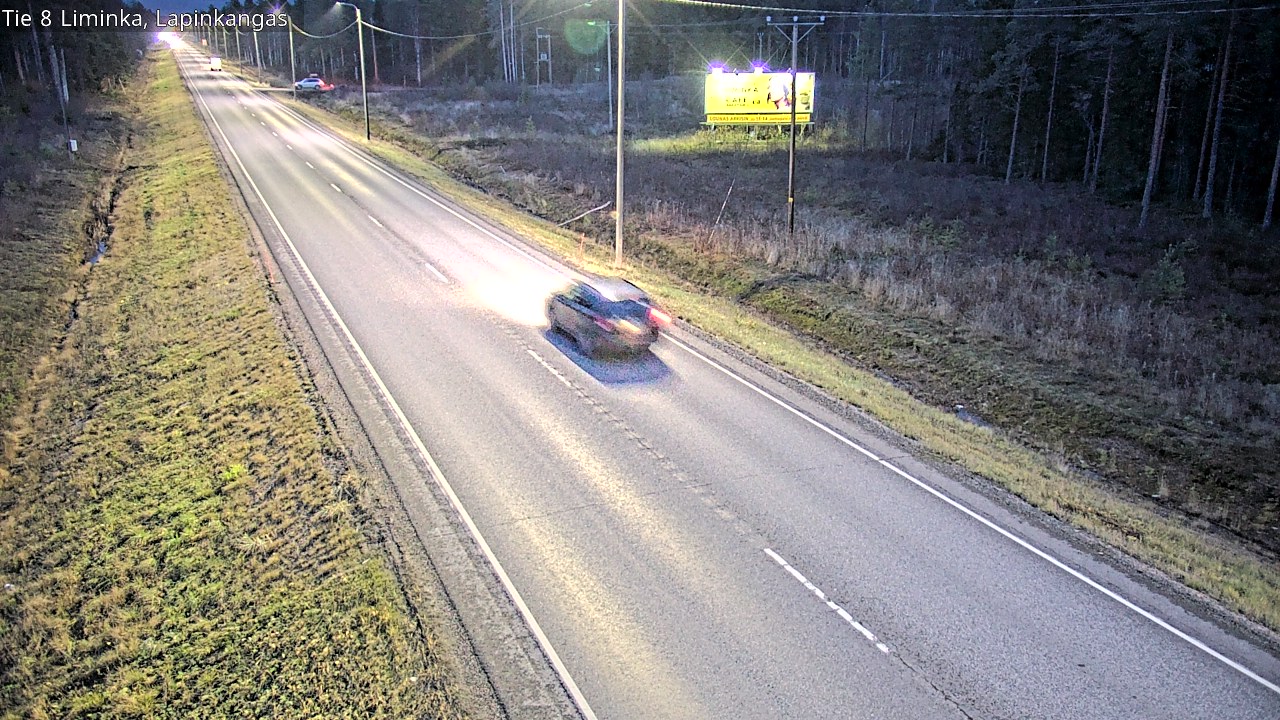 Kelikamerat Kuva Tie 8 Liminka, Lapinkangas, Liminka, Pohjois-Pohjanmaa