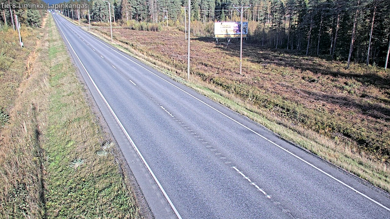 Kelikamerat Kuva Tie 8 Liminka, Lapinkangas, Liminka, Pohjois-Pohjanmaa