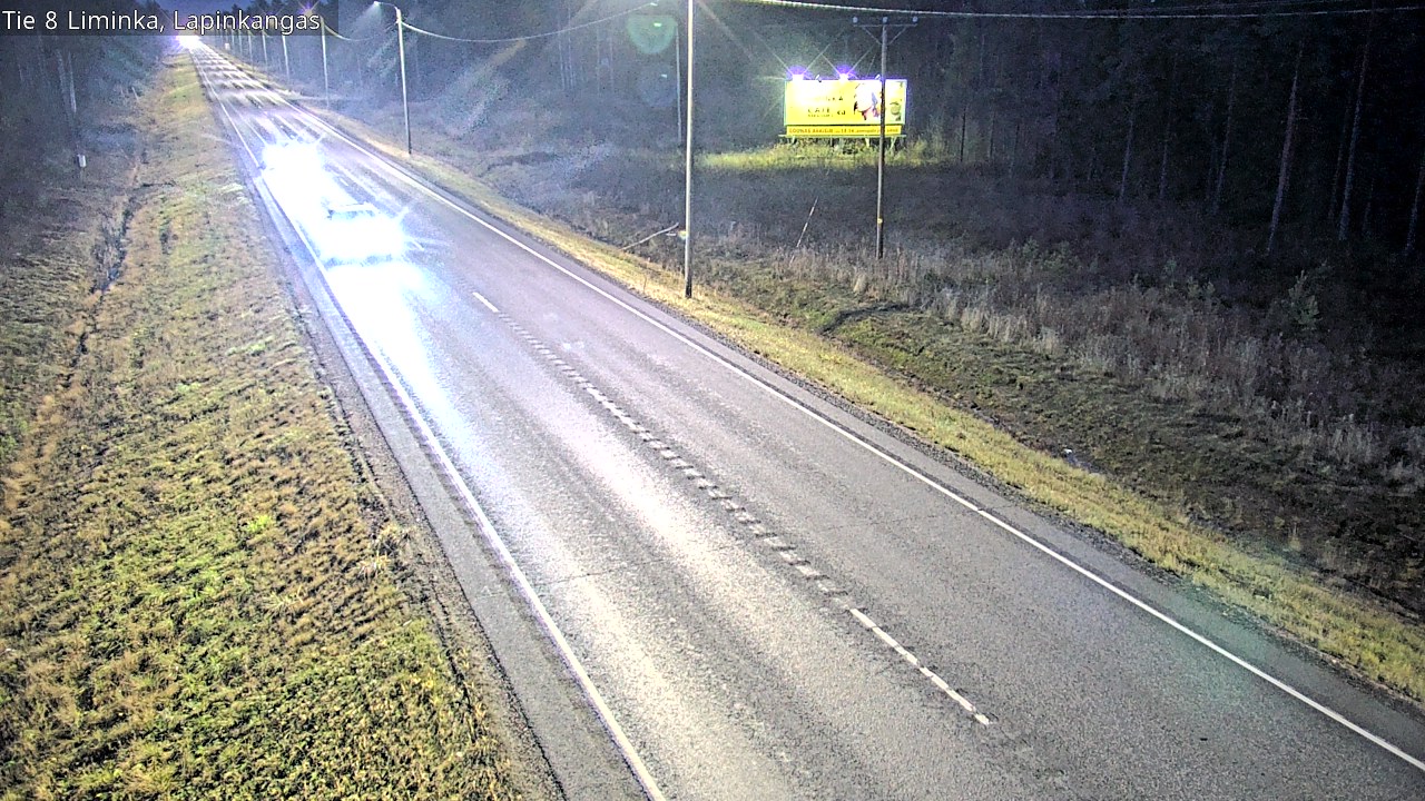Kelikamerat Kuva Tie 8 Liminka, Lapinkangas, Liminka, Pohjois-Pohjanmaa