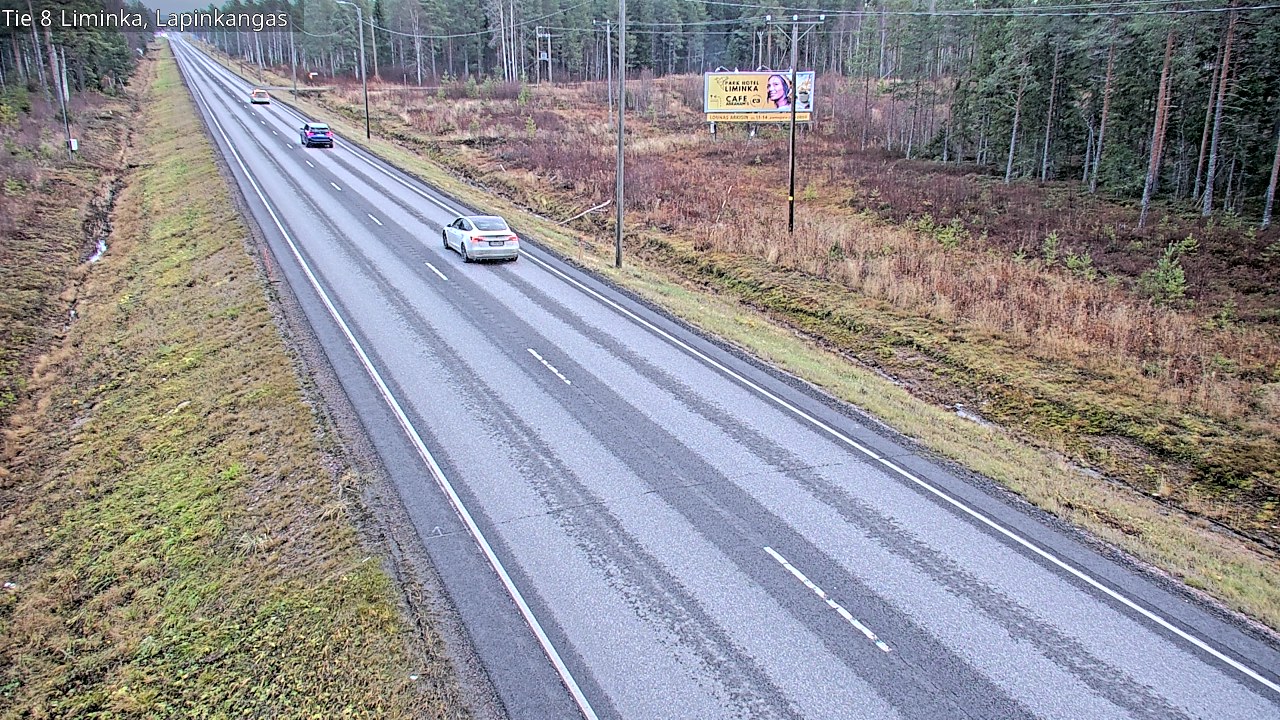 Kelikamerat Kuva Tie 8 Liminka, Lapinkangas, Liminka, Pohjois-Pohjanmaa