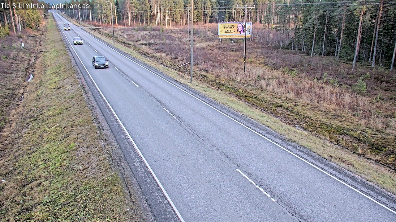 Kelikamerat Kuva Tie 8 Liminka, Lapinkangas, Liminka, Pohjois-Pohjanmaa