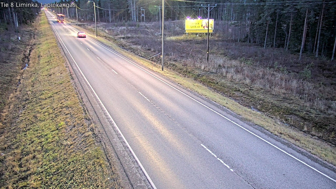 Kelikamerat Kuva Tie 8 Liminka, Lapinkangas, Liminka, Pohjois-Pohjanmaa