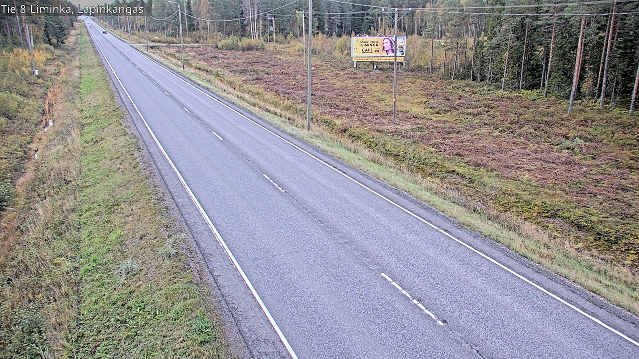 Kelikamerat Kuva Tie 8 Liminka, Lapinkangas, Liminka, Pohjois-Pohjanmaa