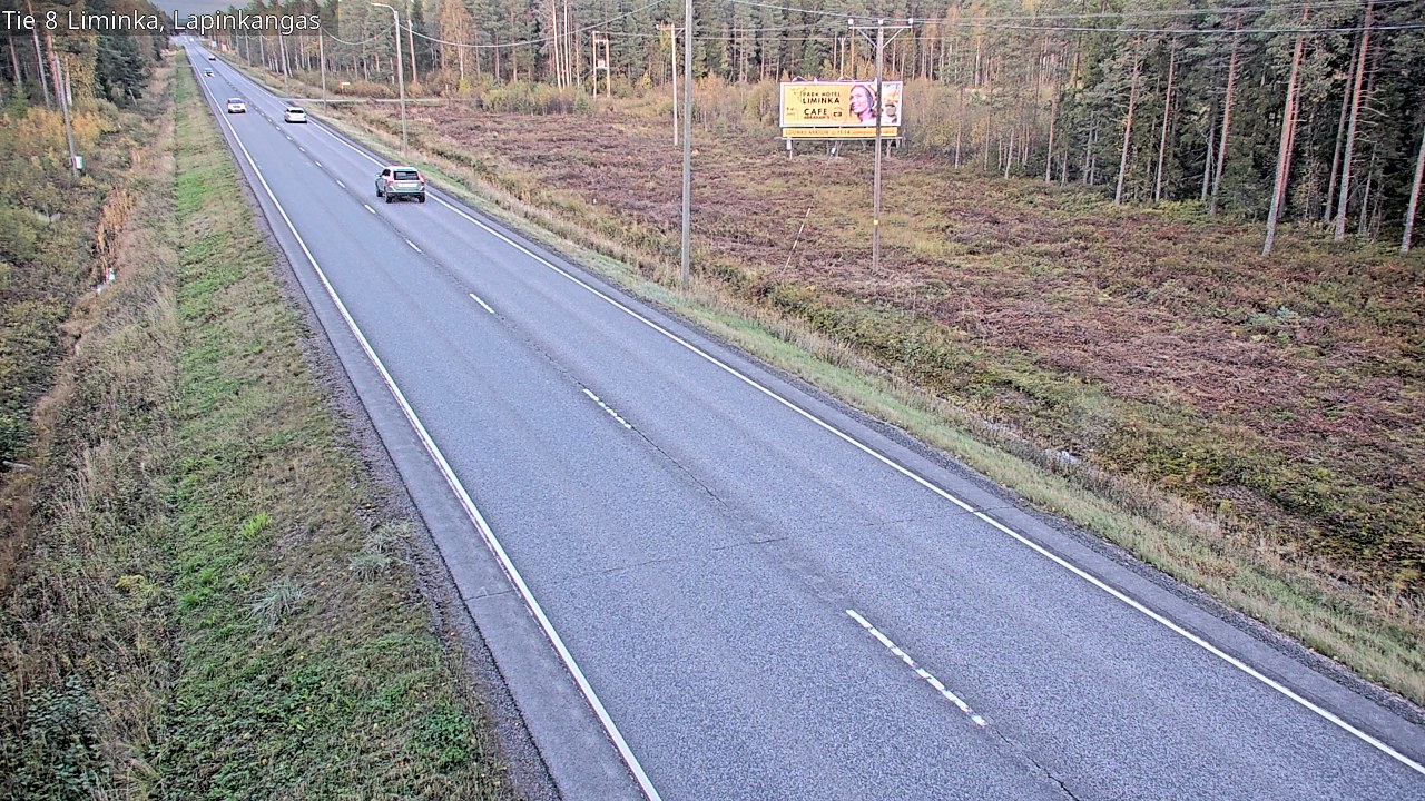 Kelikamerat Kuva Tie 8 Liminka, Lapinkangas, Liminka, Pohjois-Pohjanmaa