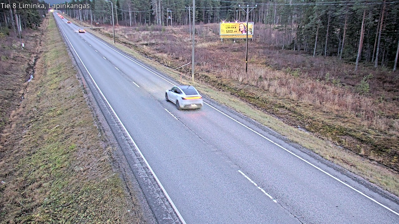 Kelikamerat Kuva Tie 8 Liminka, Lapinkangas, Liminka, Pohjois-Pohjanmaa