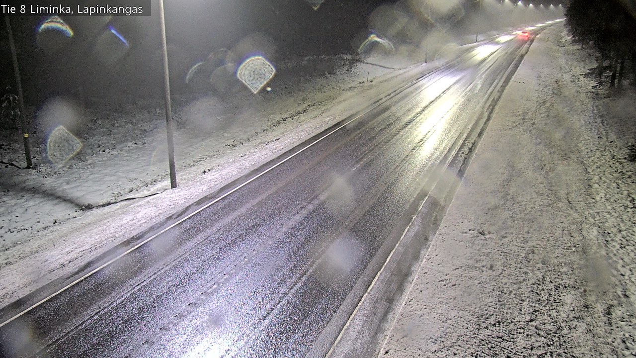 Weather Camera Image Road 8 Liminka, Lapinkangas, Liminka, Pohjois-Pohjanmaa