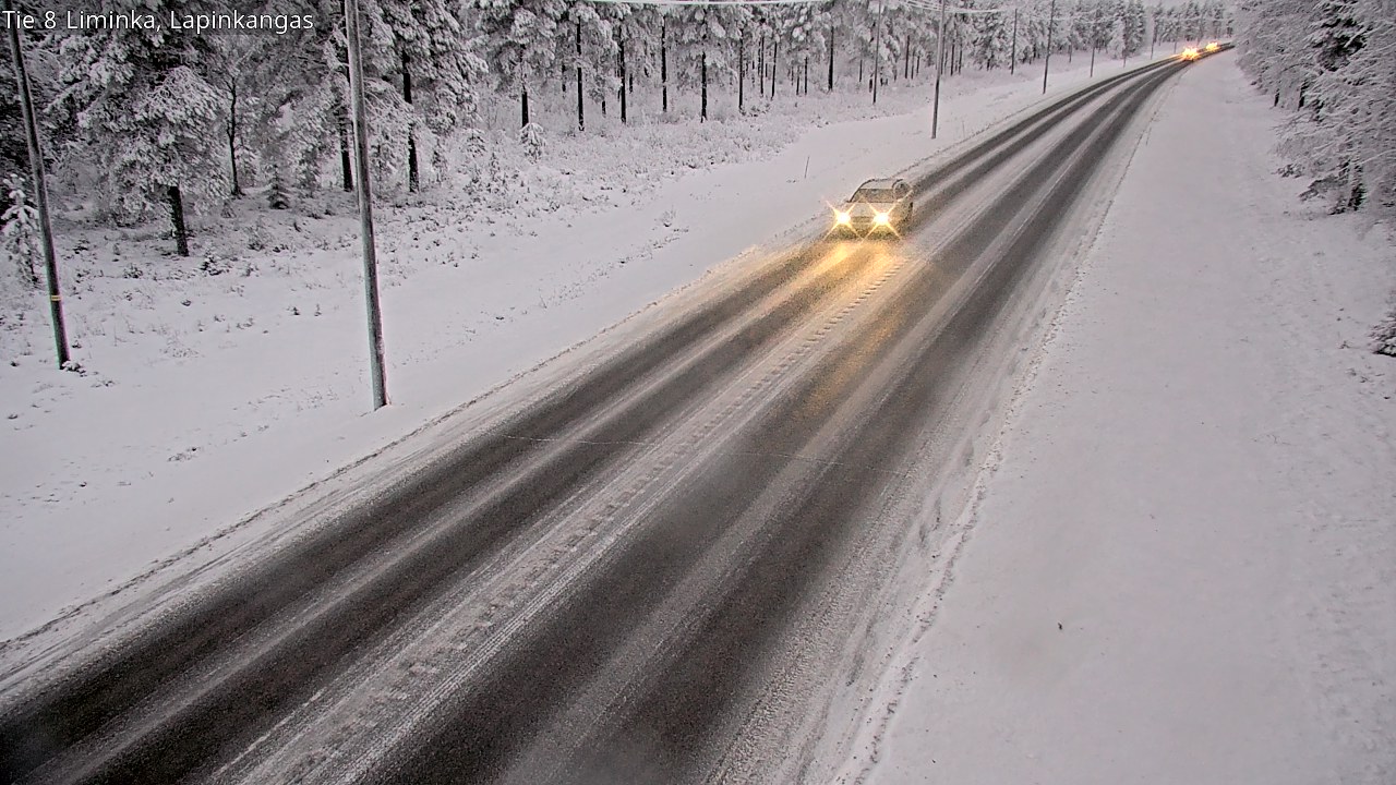 Weather Camera Image Road 8 Liminka, Lapinkangas, Liminka, Pohjois-Pohjanmaa