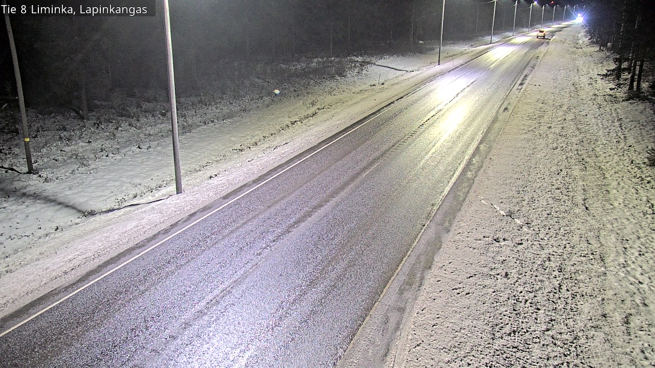Weather Camera Image Väg 8 Liminka, Lapinkangas, Liminka, Pohjois-Pohjanmaa