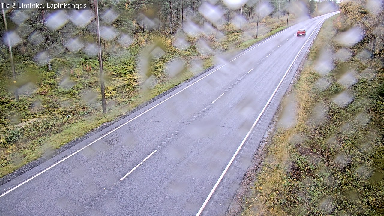 Weather Camera Image Road 8 Liminka, Lapinkangas, Liminka, Pohjois-Pohjanmaa