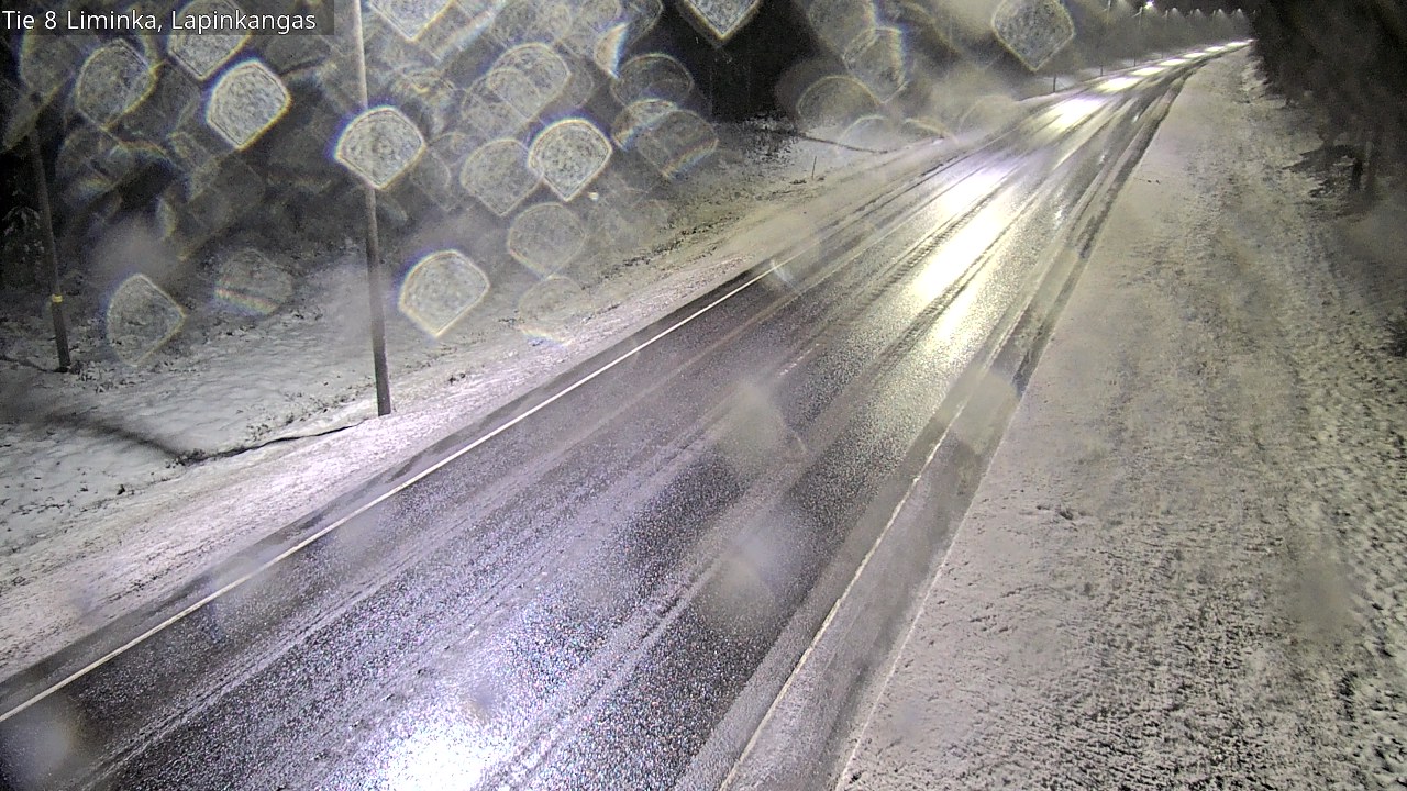 Weather Camera Image Road 8 Liminka, Lapinkangas, Liminka, Pohjois-Pohjanmaa