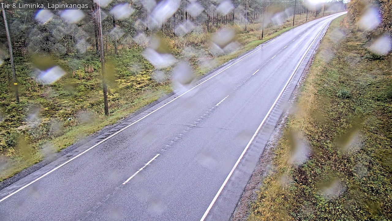 Weather Camera Image Väg 8 Liminka, Lapinkangas, Liminka, Pohjois-Pohjanmaa