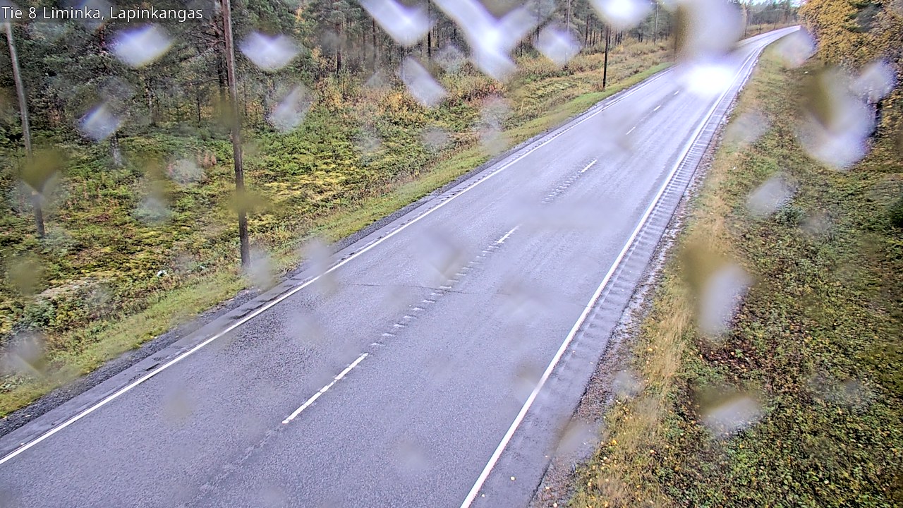 Weather Camera Image Väg 8 Liminka, Lapinkangas, Liminka, Pohjois-Pohjanmaa