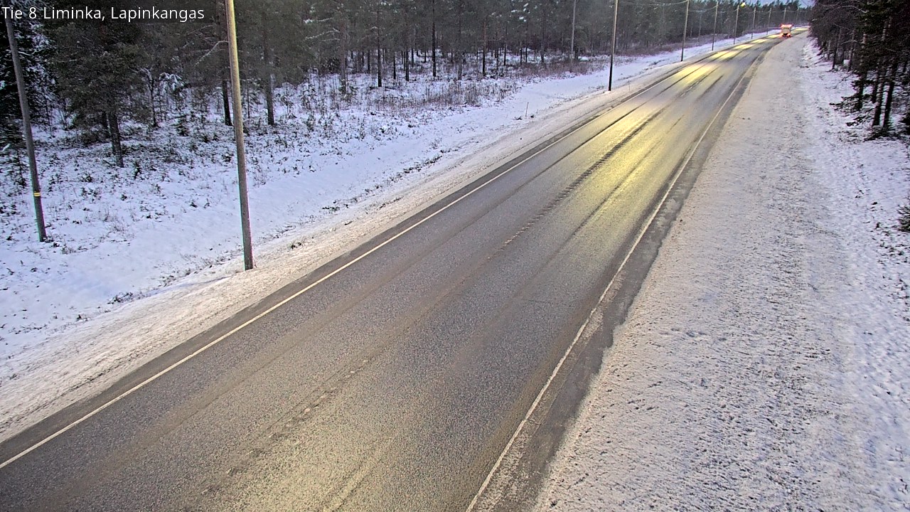 Weather Camera Image Road 8 Liminka, Lapinkangas, Liminka, Pohjois-Pohjanmaa