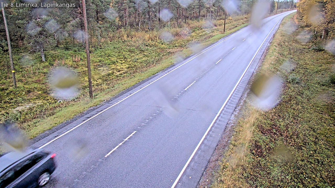 Weather Camera Image Väg 8 Liminka, Lapinkangas, Liminka, Pohjois-Pohjanmaa