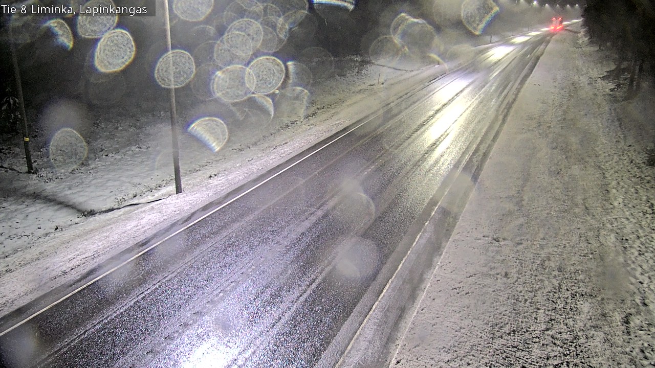 Weather Camera Image Road 8 Liminka, Lapinkangas, Liminka, Pohjois-Pohjanmaa