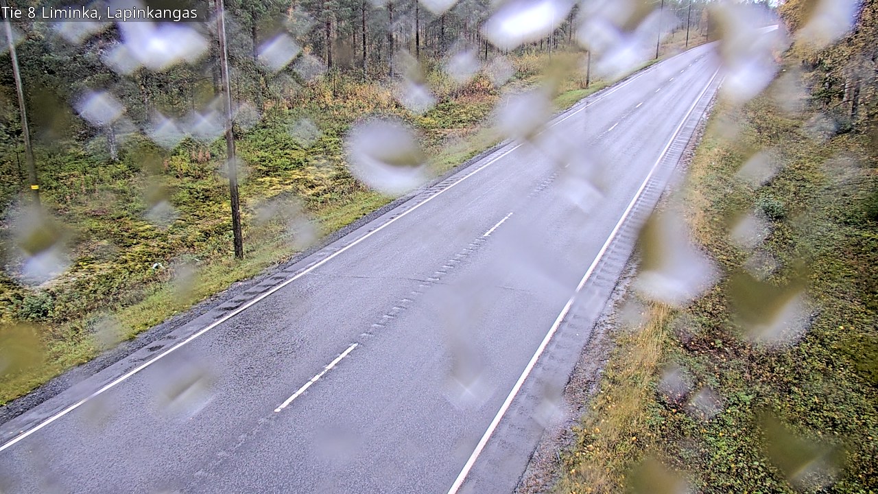 Weather Camera Image Väg 8 Liminka, Lapinkangas, Liminka, Pohjois-Pohjanmaa