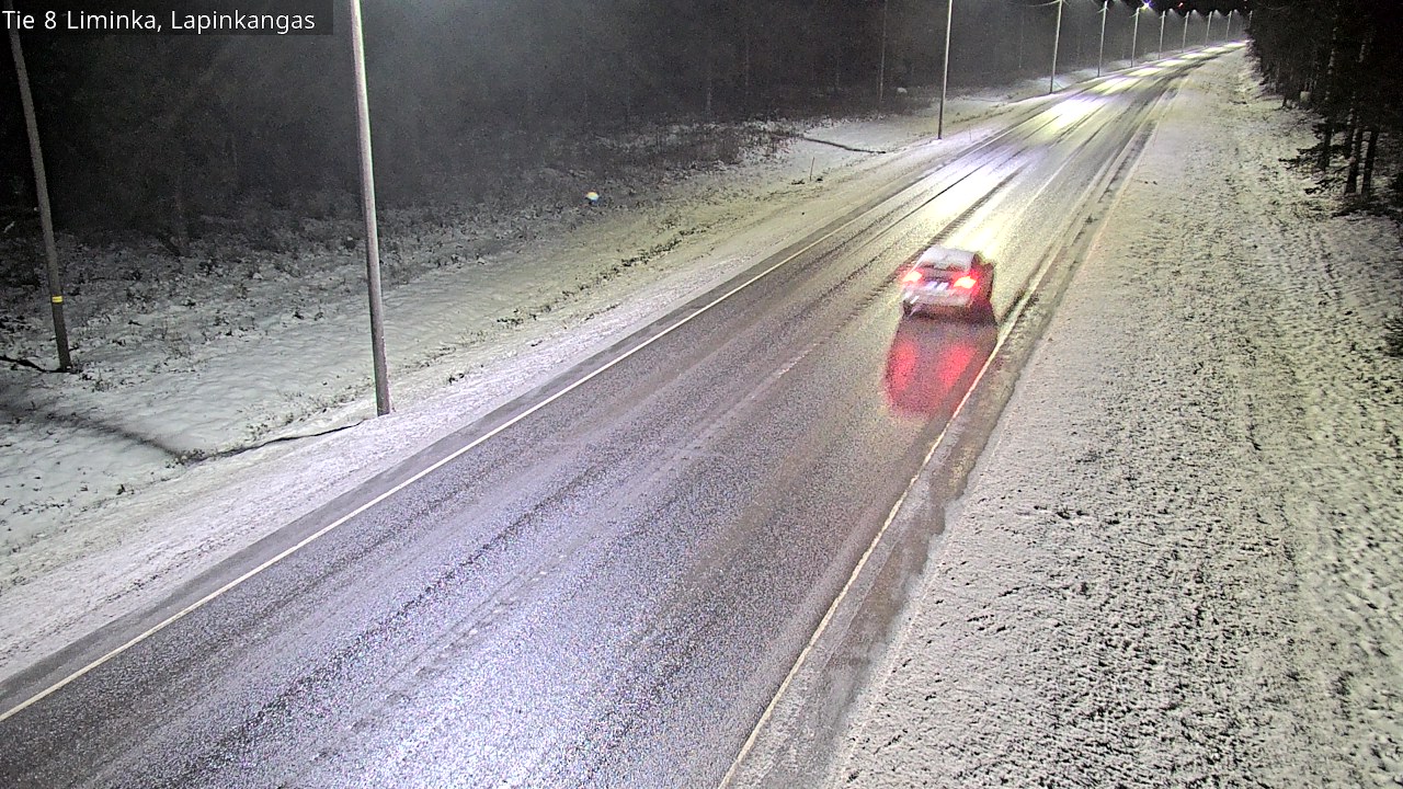 Weather Camera Image Road 8 Liminka, Lapinkangas, Liminka, Pohjois-Pohjanmaa