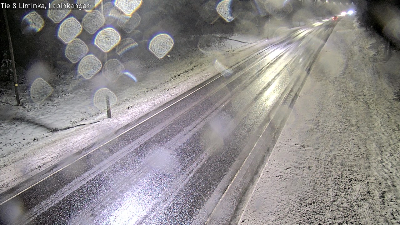 Weather Camera Image Road 8 Liminka, Lapinkangas, Liminka, Pohjois-Pohjanmaa