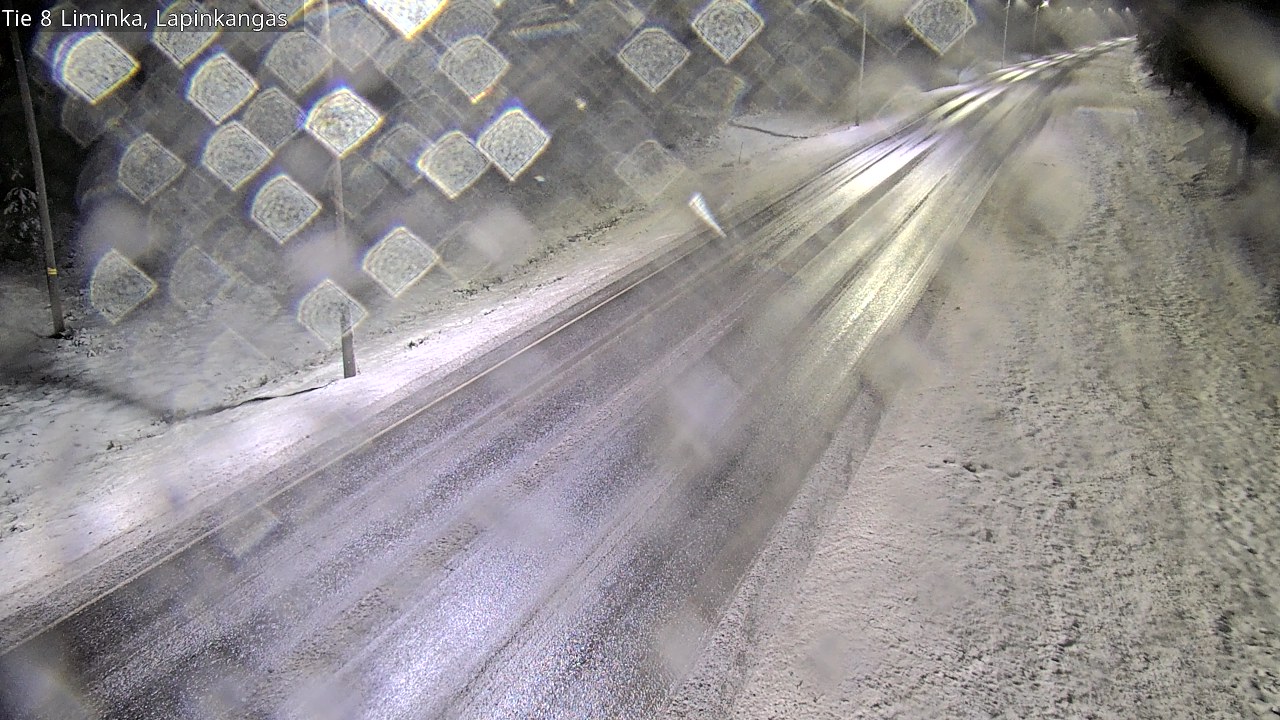Weather Camera Image Road 8 Liminka, Lapinkangas, Liminka, Pohjois-Pohjanmaa
