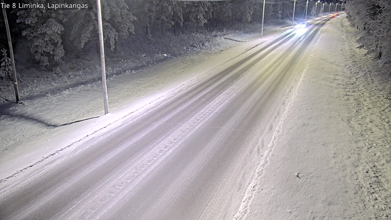 Weather Camera Image Road 8 Liminka, Lapinkangas, Liminka, Pohjois-Pohjanmaa