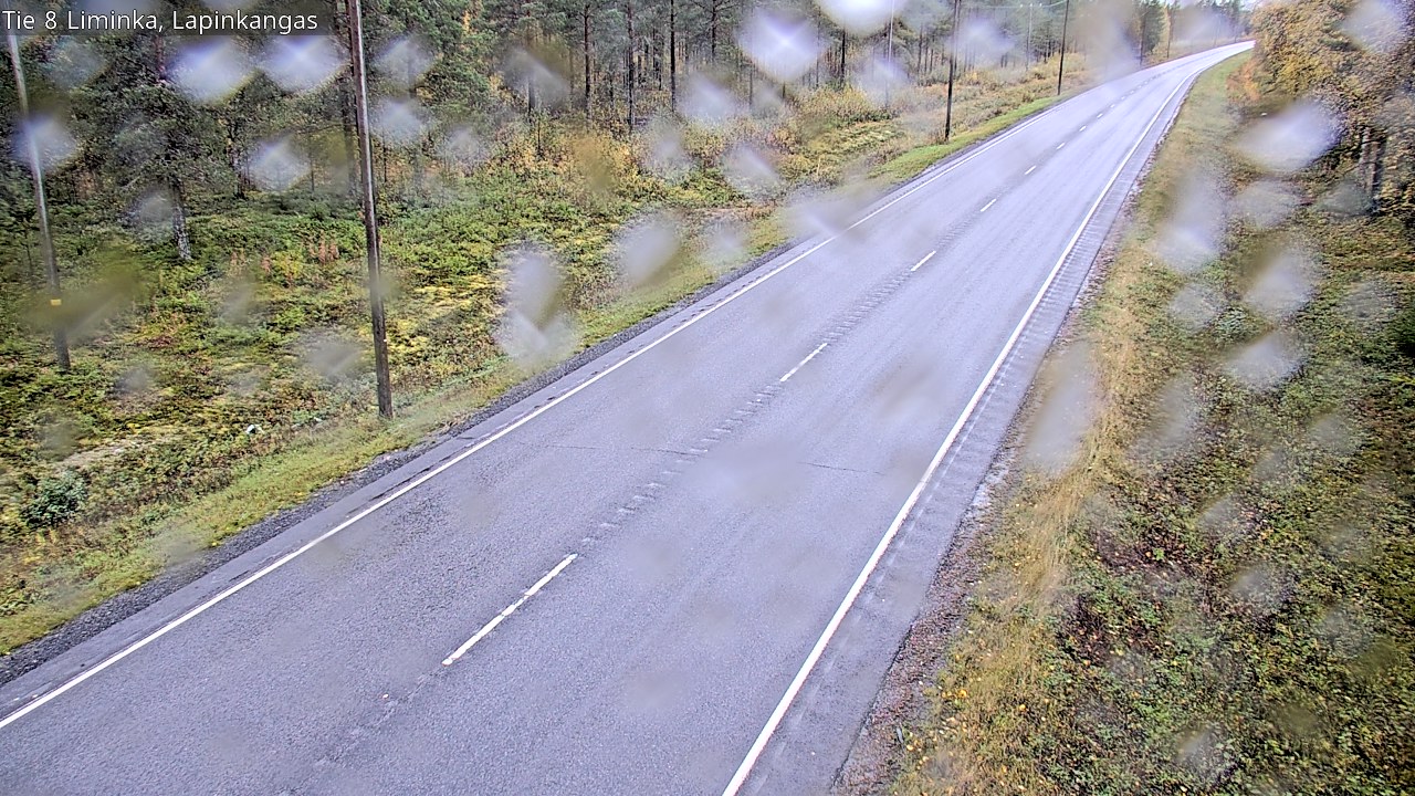 Weather Camera Image Road 8 Liminka, Lapinkangas, Liminka, Pohjois-Pohjanmaa