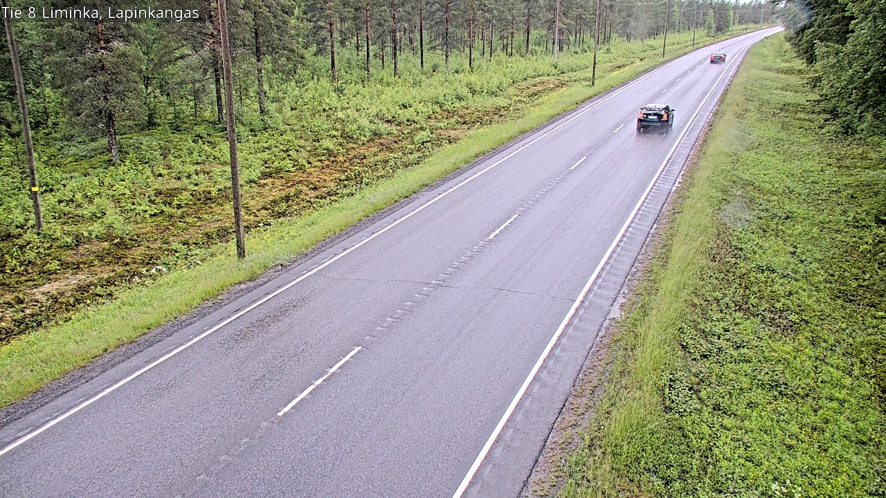 Weather Camera Image Road 8 Liminka, Lapinkangas, Liminka, Pohjois-Pohjanmaa