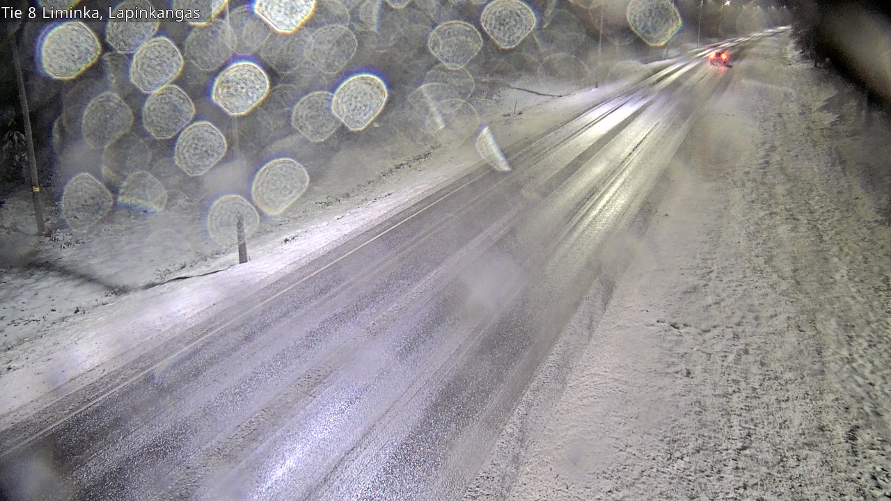 Weather Camera Image Road 8 Liminka, Lapinkangas, Liminka, Pohjois-Pohjanmaa