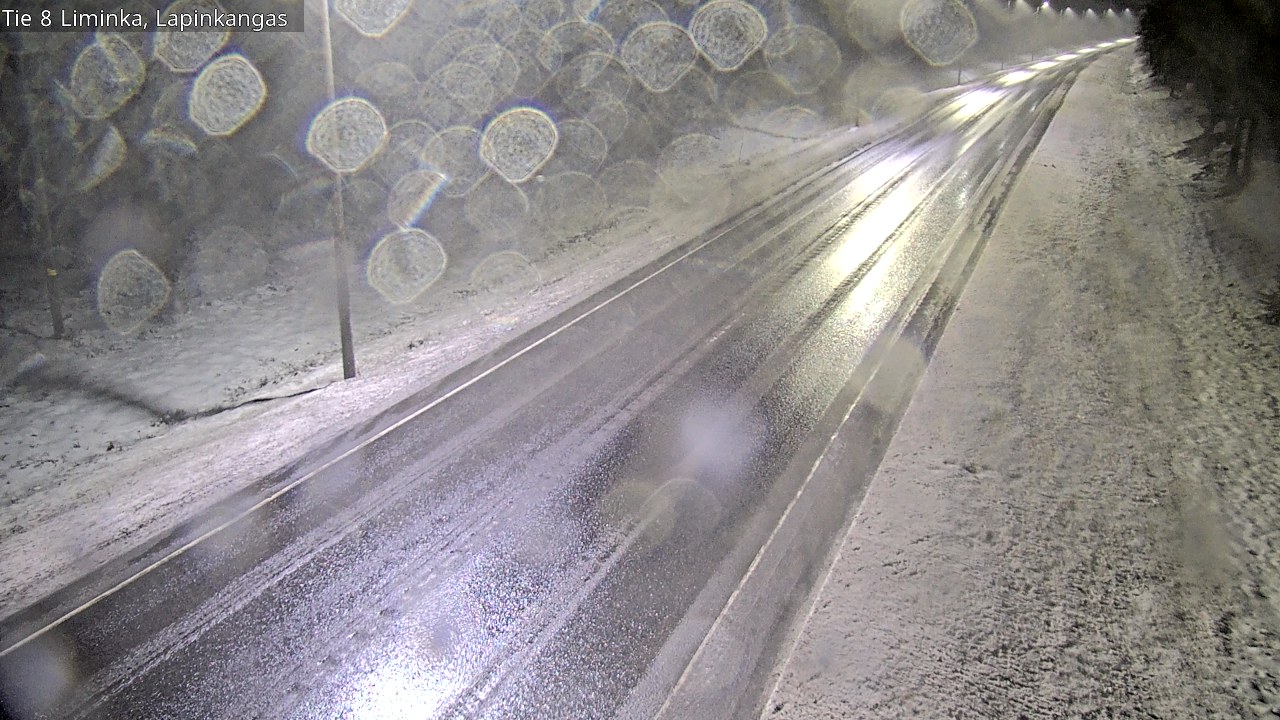 Weather Camera Image Road 8 Liminka, Lapinkangas, Liminka, Pohjois-Pohjanmaa