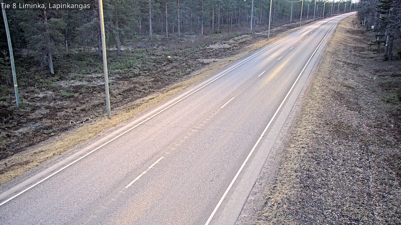 Kelikamerat Kuva Tie 8 Liminka, Lapinkangas, Liminka, Pohjois-Pohjanmaa