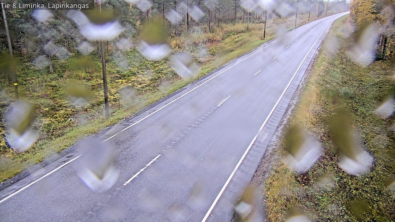 Weather Camera Image Väg 8 Liminka, Lapinkangas, Liminka, Pohjois-Pohjanmaa