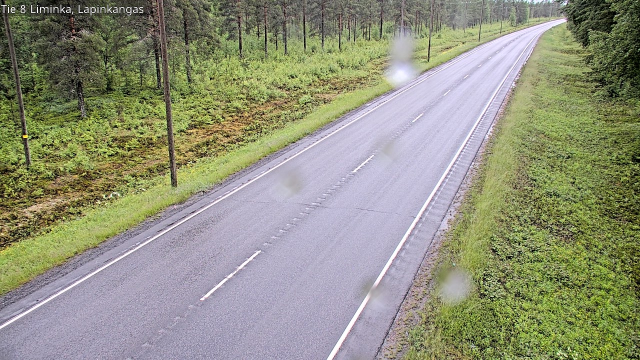 Weather Camera Image Road 8 Liminka, Lapinkangas, Liminka, Pohjois-Pohjanmaa