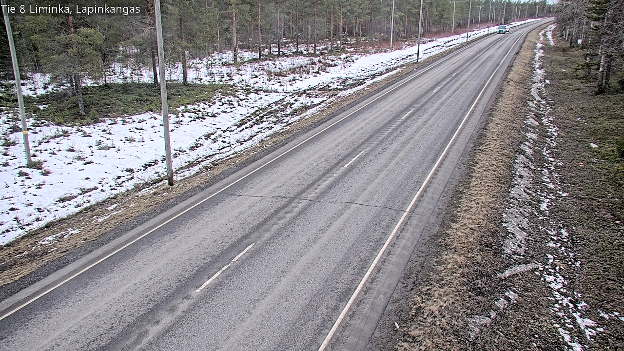 Weather Camera Image Road 8 Liminka, Lapinkangas, Liminka, Pohjois-Pohjanmaa