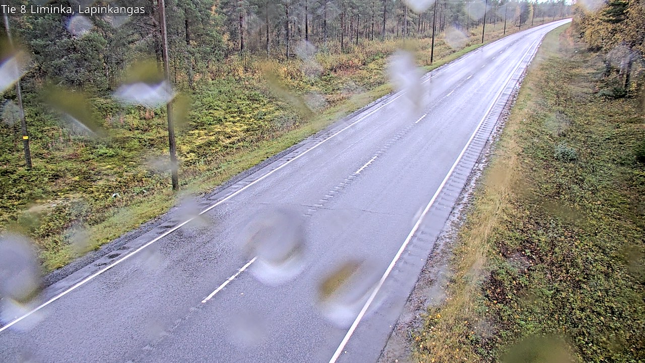 Weather Camera Image Väg 8 Liminka, Lapinkangas, Liminka, Pohjois-Pohjanmaa