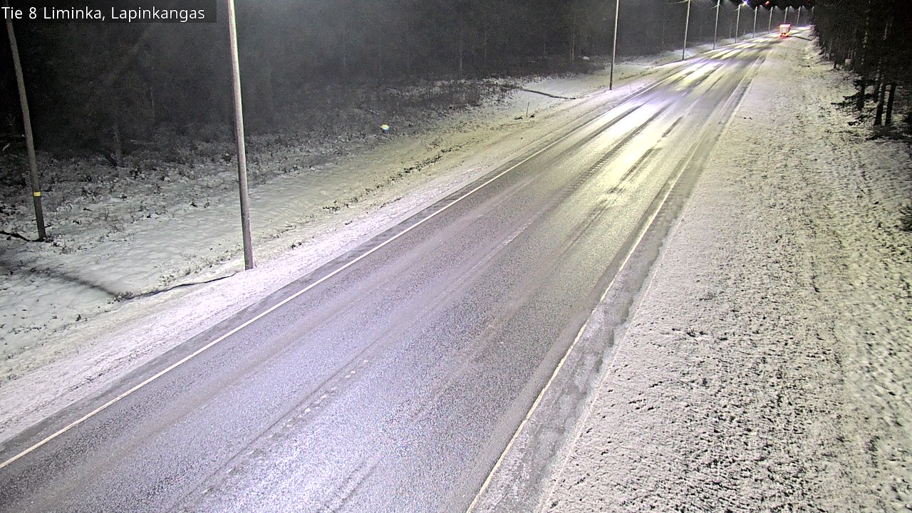 Weather Camera Image Road 8 Liminka, Lapinkangas, Liminka, Pohjois-Pohjanmaa