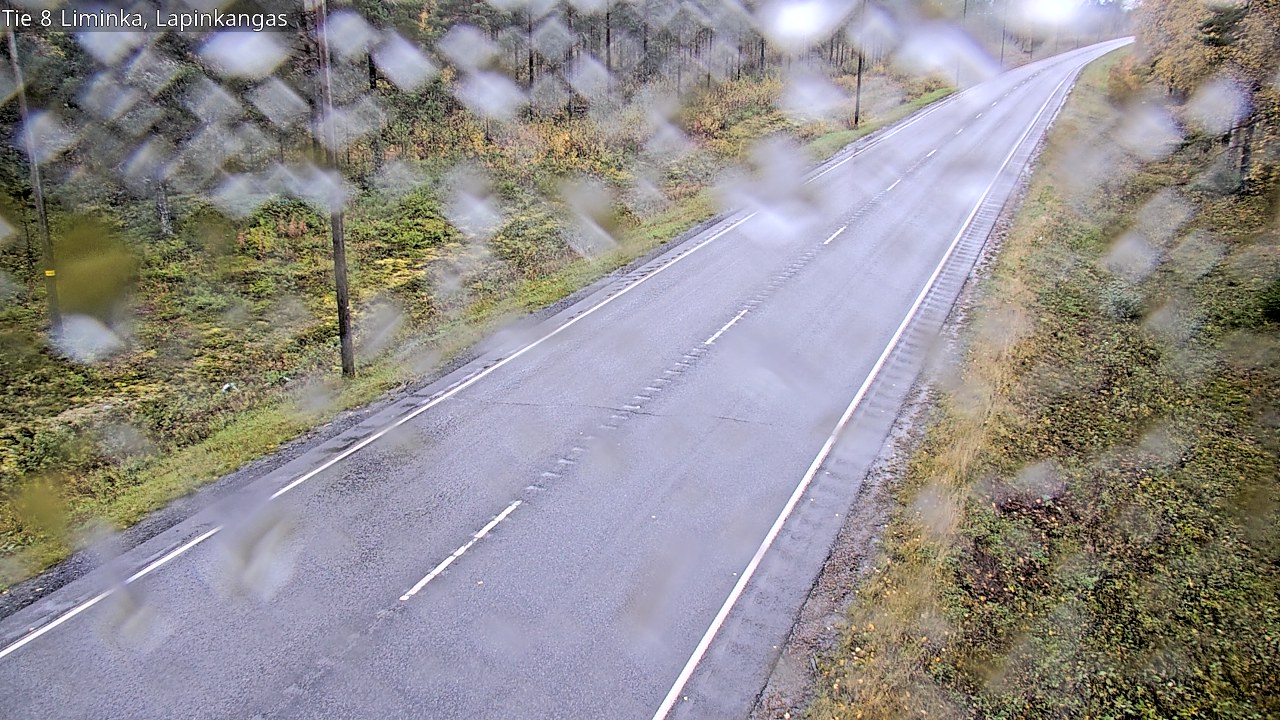 Weather Camera Image Väg 8 Liminka, Lapinkangas, Liminka, Pohjois-Pohjanmaa