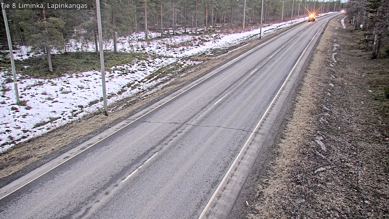 Weather Camera Image Väg 8 Liminka, Lapinkangas, Liminka, Pohjois-Pohjanmaa