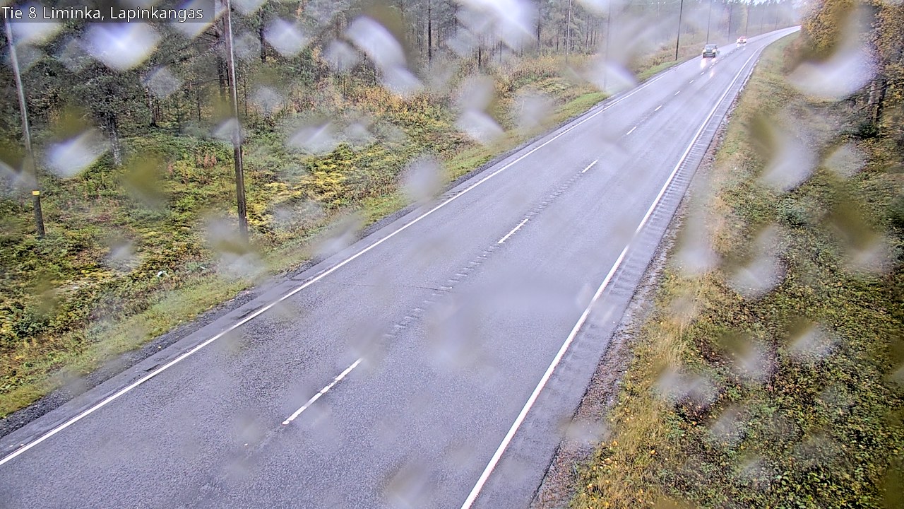 Weather Camera Image Väg 8 Liminka, Lapinkangas, Liminka, Pohjois-Pohjanmaa