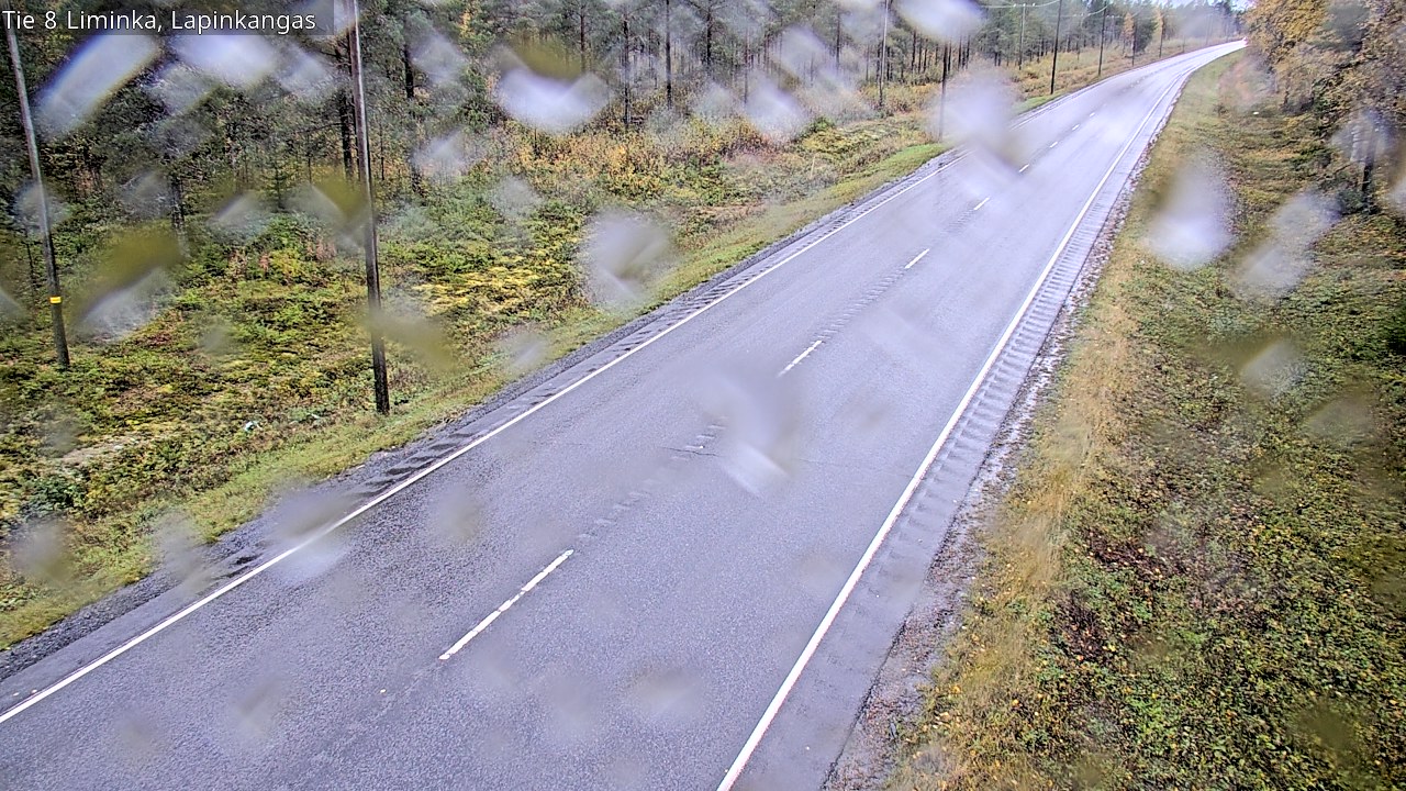 Weather Camera Image Väg 8 Liminka, Lapinkangas, Liminka, Pohjois-Pohjanmaa
